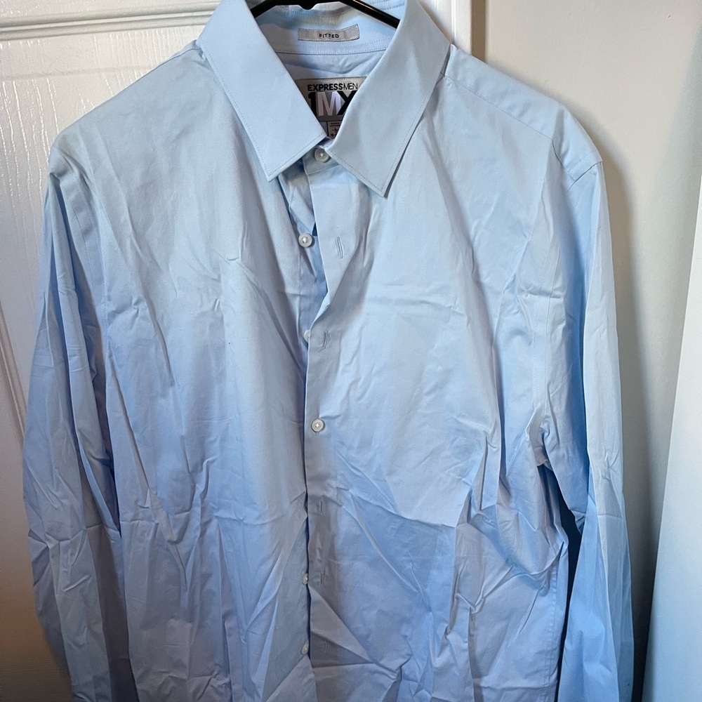 Long Sleeve Men’s Express Button-up